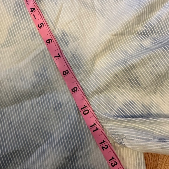 FAHERTY Railroad Stripe Tie-dye Overalls - Size M - Pristine Condition - Picture 4 of 6